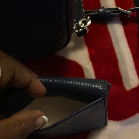 Michael Kors Navy Crossbody Bag and Wallet - Picture 5 of 7